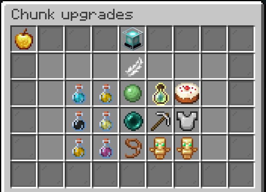 Guild chunk upgrades menu